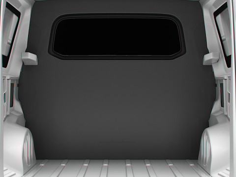 Fiat Scudo CombiVan L3 HQ Interior 2025 Modello 3D