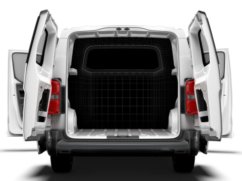 Fiat Scudo CombiVan L3 HQ Interior 2025 Modello 3D