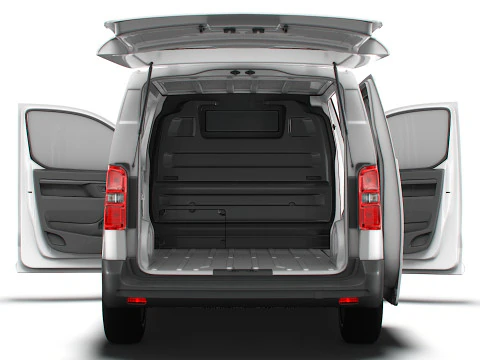 Fiat Scudo Tailgate Van L2 HQ Interior 2025 3D Model