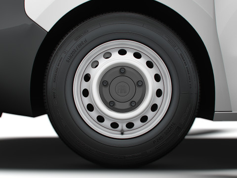 Fiat Scudo Tailgate Van L2 HQ Interior 2025 Modelo 3D
