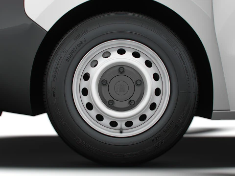 Fiat Scudo Tailgate Van L2 HQ Interior 2025 3D Model