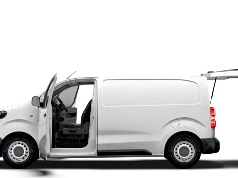 Fiat Scudo Tailgate Van L2 HQ Interior 2025 Modelo 3D