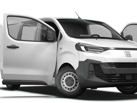 菲亚特 Scudo Van L1 HQ 内饰 2025 3D 模型