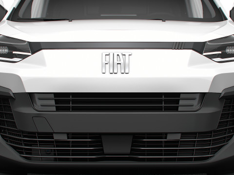 Fiat Scudo Van L1 HQ Interior 2025 3D 모델