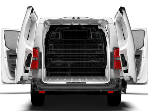 Fiat Scudo Van L1 HQ Interior 2025 3D 모델
