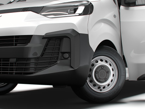 Fiat Scudo Van L3 HQ Interior 2025 Model 3D