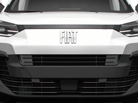 Fiat Scudo Van L3 HQ Interior 2025 3D Model