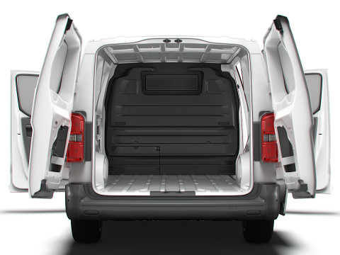 Fiat Scudo Van L3 HQ Interior 2025 Model 3D