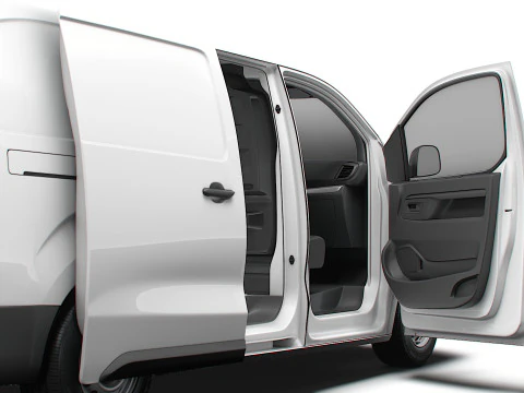 Fiat Scudo Van L3 HQ Interior 2025 3D Model