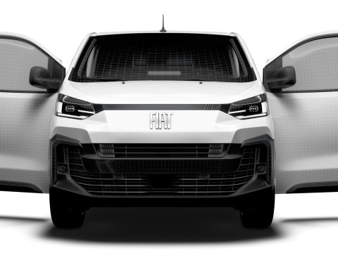Fiat Scudo Van L3 HQ Interior 2025 Model 3D