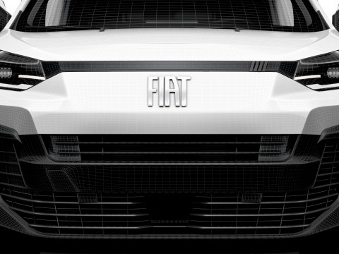 Fiat Scudo Van L3 HQ Interior 2025 Model 3D