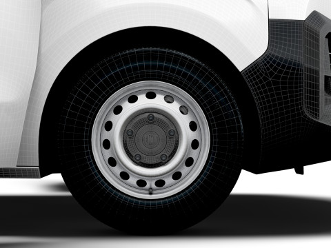 Fiat Scudo Van L3 HQ Interior 2025 Model 3D