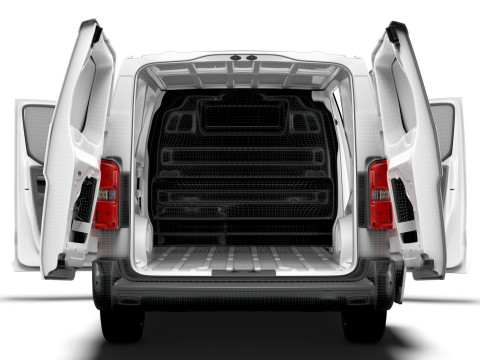 Fiat Scudo Van L3 HQ Interior 2025 Model 3D