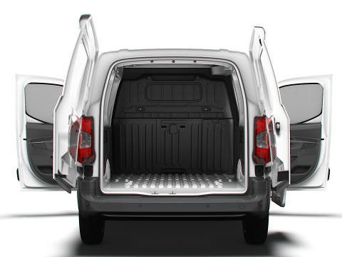 Citroen Berlingo LWB Van HQ Interior 2024 3D Модель