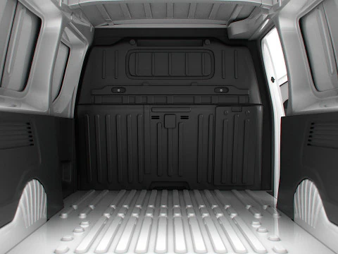 Fiat Doblo LWB Van HQ Interior 2024 3D Model