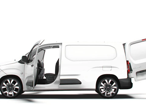 Opel Combo LWB Van HQ Interior 2024 3D Model