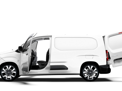 Opel Combo LWB Van HQ Interior 2024 Modèle 3D