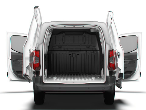 Peugeot Partner LWB Van HQ Interior 2024 3D 모델