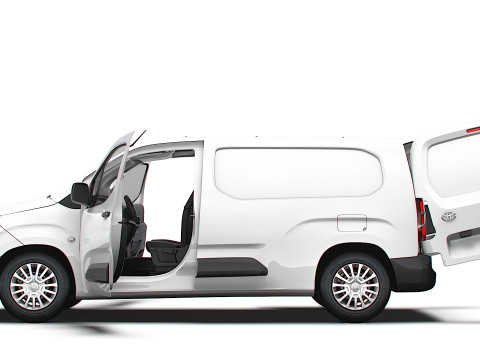 Toyota ProAce City LWB Van HQ Interior 2024 3Dモデル