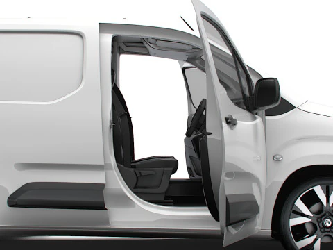 Vauxhall Combo LWB Van HQ Interior 2024 3D Model