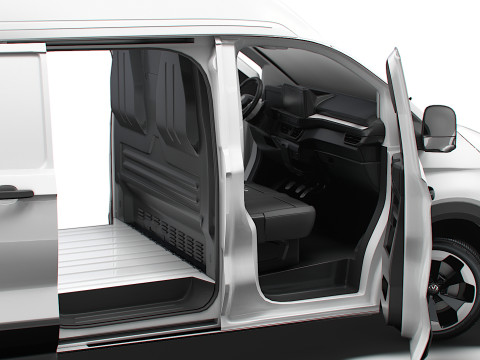 VW Transporter Van L1H2 2SD HQ Interior 2025 Model 3D
