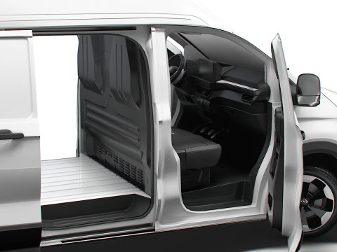 VW Transporter Van L1H2 2SD HQ Interior 2025 3D Model