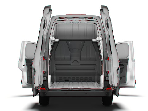 VW Transporter Van L1H2 2SD HQ Interior 2025 Model 3D