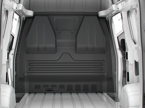 VW Transporter Van L1H2 2SD HQ Interior 2025 Model 3D