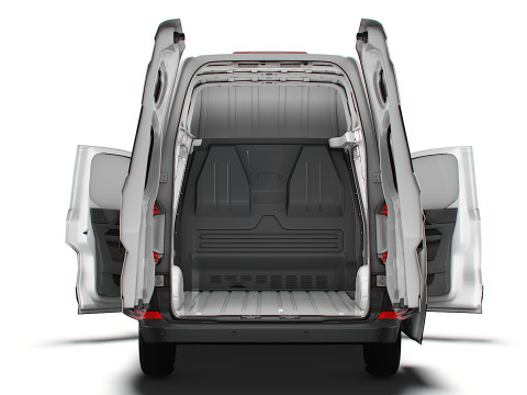 VW Transporter Van L1H2 HQ Interior 2025 Modèle 3D