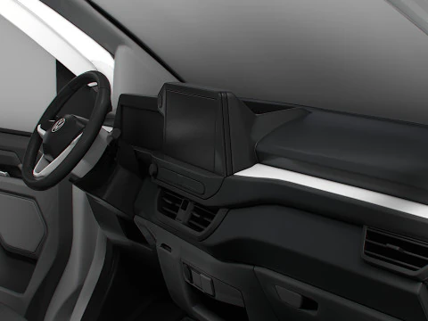 VW Transporter Van L2H2 2SD HQ Interni 2025 Modello 3D
