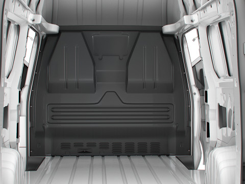 VW Transporter Van L2H2 2SD HQ Interior 2025 Model 3D