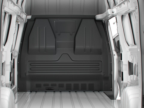 VW Transporter Van L2H2 HQ Interior 2025 Model 3D