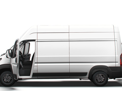 Citroen e Jumper Van L3H3 HQ Interior 2025 3Dモデル