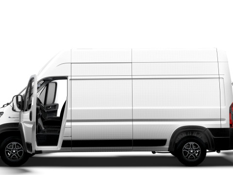 Fiat e Ducato Van L3H3 HQ Interior 2025 3Dモデル