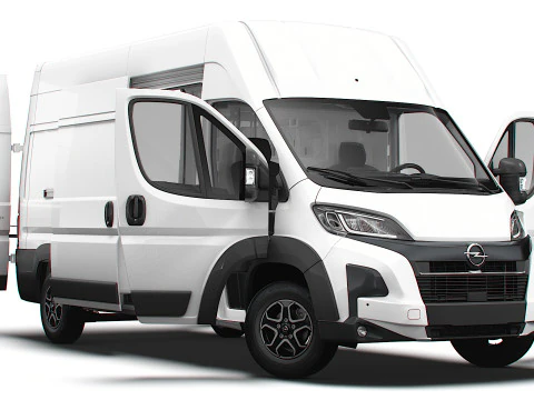 Interni Opel Movano e Van L3H3 HQ 2025 Modello 3D