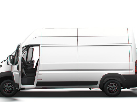 Opel Movano e Van L3H3 HQ Interior 2025 3D Model
