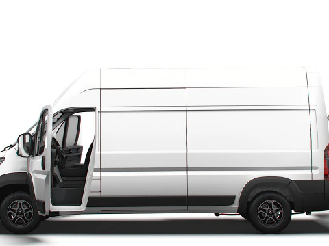 Opel Movano e Van L3H3 HQ Interior 2025 3D Model