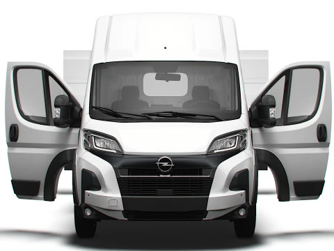 Opel Movano e Van L3H3 HQ Interior 2025 3D Model