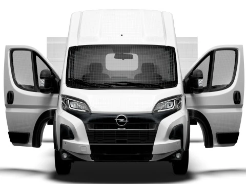 Opel Movano e Van L3H3 HQ Interior 2025 3D Model