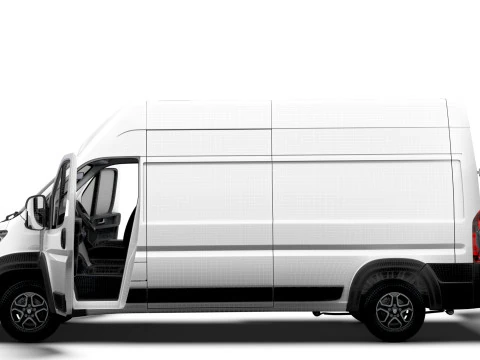 Peugeot e Boxer Van L3H3 HQ Interior 2025 3D Model