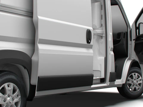 RAM Promaster e Van L3H3 HQ Interior 2025 3D Model