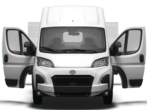 Toyota ProAce Electric Max Van L3H3 HQ Interior 2025 3D Model