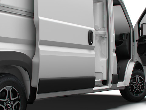 Toyota ProAce Electric Max Van L3H3 HQ Interior 2025 3D Model