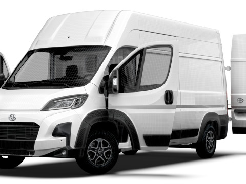 Toyota ProAce Electric Max Van L3H3 HQ Interior 2025 3D Model