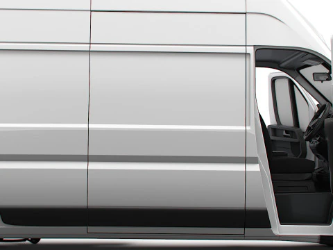 Vauxhall Movano e Van L3H3 HQ Interior 2025 3D Model