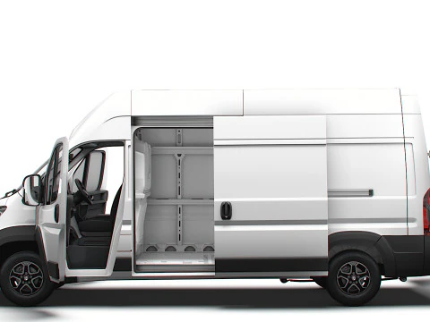 Vauxhall Movano e Van L3H3 HQ Interior 2025 3D Model