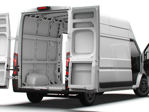 Vauxhall Movano e Van L3H3 HQ Interior 2025 3D Model