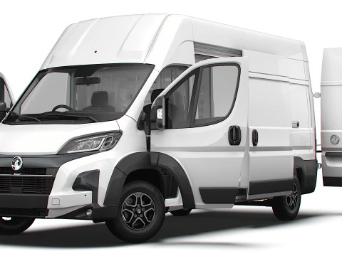 Vauxhall Movano e Van L3H3 HQ Interior 2025 3D Model
