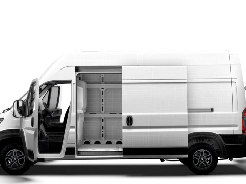 Vauxhall Movano e Van L3H3 HQ Interior 2025 3D Model
