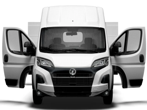 Vauxhall Movano e Van L3H3 HQ Interior 2025 3D Model